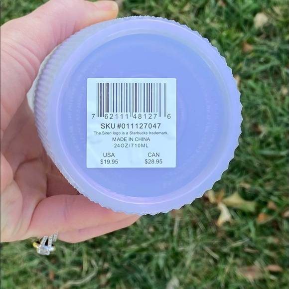 ❌New Starbucks Icy Iridescent Venti Tumbler Cold Cup - Picture 4 of 12